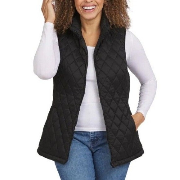 3-in-1 Systems Jacket Black | XL | Lands' End - Picture 4 of 5